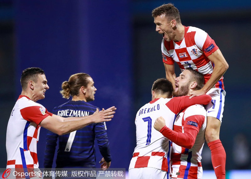 关于克罗地亚鏖战AC米兰,格列兹曼打破历史纪录的信息 关于克罗地亚鏖战AC米兰,格列兹曼打破历史纪录的信息